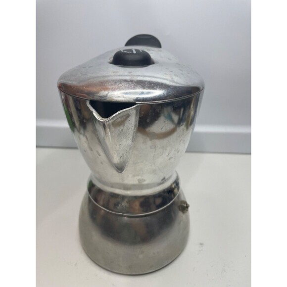 Bialetti Mukka Express Cappuccino Stovetop Maker Coffee espresso aluminum F24 - Picture 2 of 13